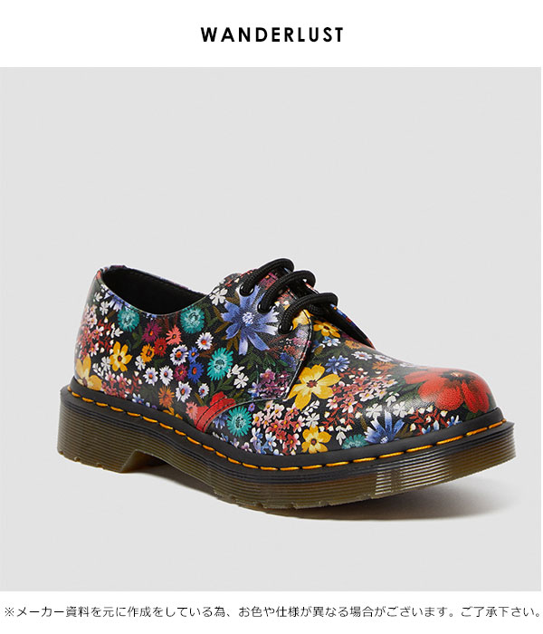 ドクターマーチン Dr Martens 秋冬 1461 Wanderlust 3 ホール 靴 シューズ 花柄 柄 フラワーホールシューズ シューズ レディース ブーの通販はau Pay マーケット ダブルハート Au Pay マーケット店