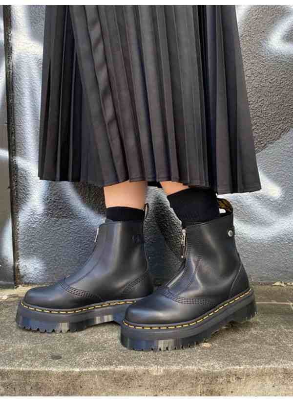 即納》 ドクターマーチン Dr.Martens JETTA ジップ ブーツ レディース