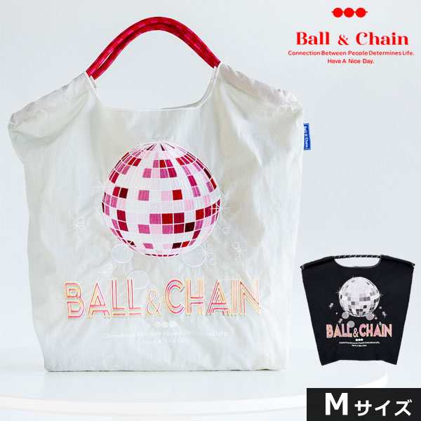 《即納》 Ball＆Chain ボールアンドチェーン MIRROR BALL Mサイズ レディース バッグ BLUE LABEL ショッピングバッグ  エコバッグ トート｜au PAY マーケット