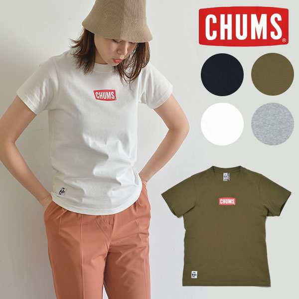 即納 Chums チャムス 通販 Mini Chums Logo T Shirt レディース トップス Tシャツ 半袖 ロゴ 定番 シンプル ルームウェア 部屋着 おうの通販はau Pay マーケット ダブルハート Au Pay マーケット店