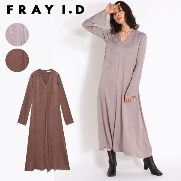 Sale50 Off フレイアイディー Fray I D 秋冬 ジャガードナローロングワンピース レディース ワンピース ロング丈 長袖 フレア ナロの通販はau Pay マーケット ダブルハート Au Pay マーケット店