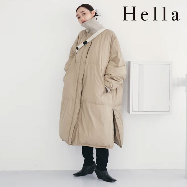 ヘラ Hella 23秋冬 HIGHNECK DOWN CO アウター ロング丈-