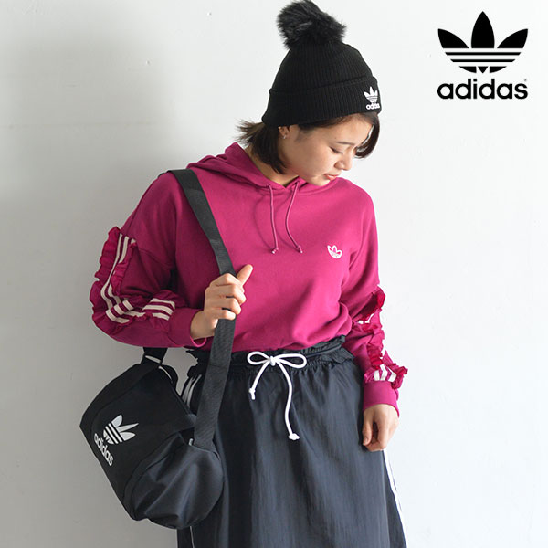 アディダスオリジナルス Adidas Originals パーカー レディース トップス スウェット フーディー スリーストライプ カジュアル トレフォの通販はau Pay マーケット ダブルハート Au Pay マーケット店