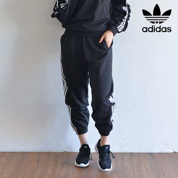 アディダスオリジナルス Adidas Originals カフ パンツ レディース パンツ ボトムス スウェット フルレングス ロゴ スリーストライプ トの通販はau Pay マーケット ダブルハート Au Pay マーケット店