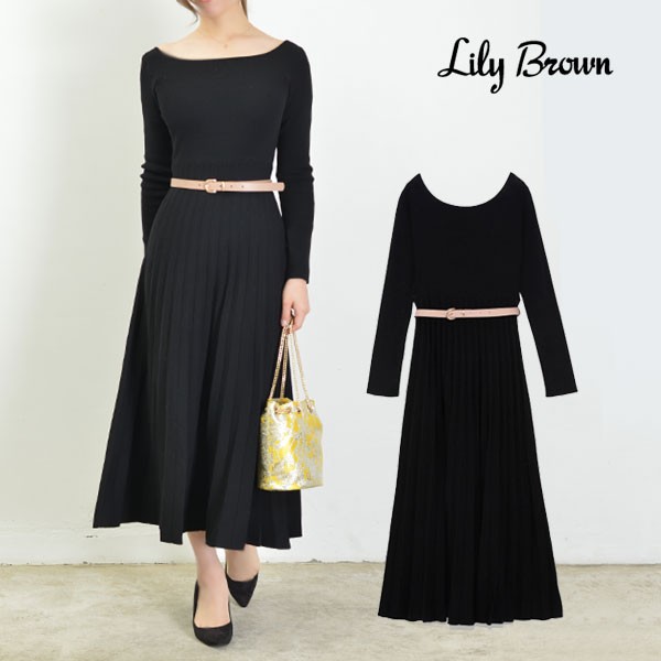 Sale50 Off リリーブラウン Lily Brown 春夏 プリーツニットロングワンピース レディース ワンピース ロングワンピース ロング丈 上の通販はau Pay マーケット ダブルハート Au Pay マーケット店