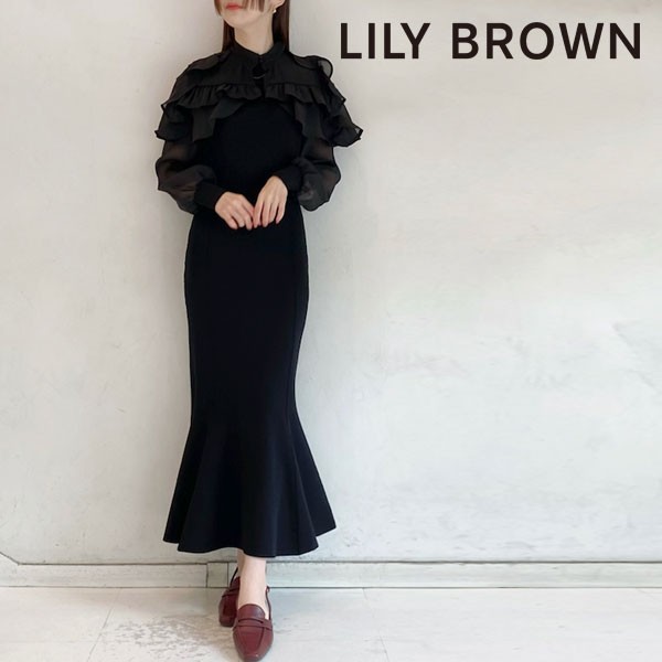 SALE20%OFF】 リリーブラウン LILY BROWN トップス 23秋冬 ケープ