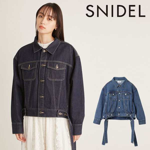 WINTER SALE50%OFF】 スナイデル SNIDEL デニムジャケット アウター