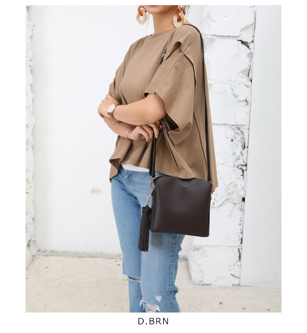 アングリッド Ungrid 通販 スムースビッグタッセルミニbag レディース バッグ 鞄 ショルダーバッグ 肩掛け 斜め掛け ミニバッグ 小さめ の 通販はau Pay マーケット ダブルハート Au Pay マーケット店