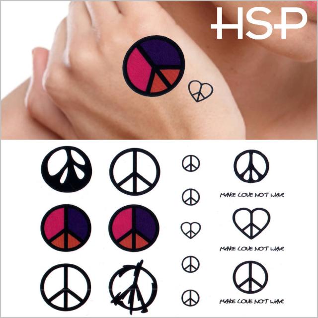 ハロウィン 626 タトゥーシール バラエティ ピースマーク Halloween Tattoo の通販はau Pay マーケット Hsp ボディピアス アクセ