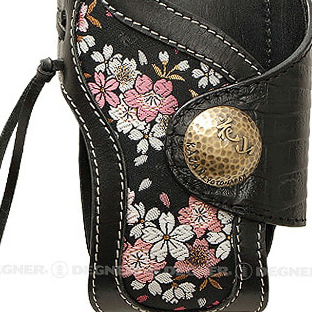 ウォレットケース「京桜」【WC-4K】◇花山