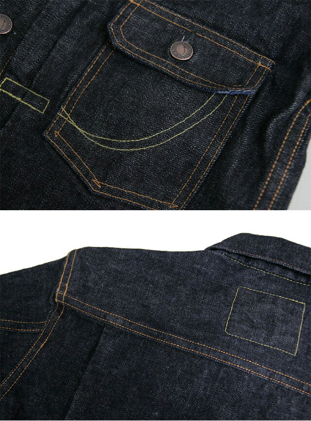 14 7oz特濃ダブルポケットデニムジャケット 桃太郎ジーンズ Mj2103 Gジャン 日本製 岡山 ジーンズ Momotaro Jeans Mij M Mij の通販はau Pay マーケット 和柄専門店 サクラスタイル
