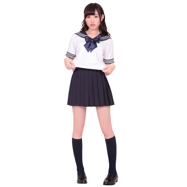 コスプレ 衣装 レディース セーラー服 高校生 制服 セット 女性 学生服 定番 コスチューム セーラー服3 えんじリボン A0532nbの通販はau Pay マーケット モバイルデパート