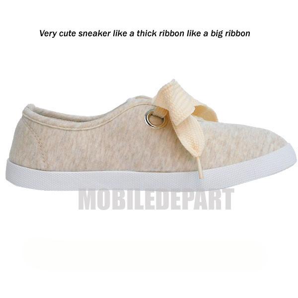 リボン スニーカー レディース ローカット シューズ 靴 女性 ぺたんこ靴 リボンスニーカー 4カラーの通販はau Pay マーケット モバイルデパート
