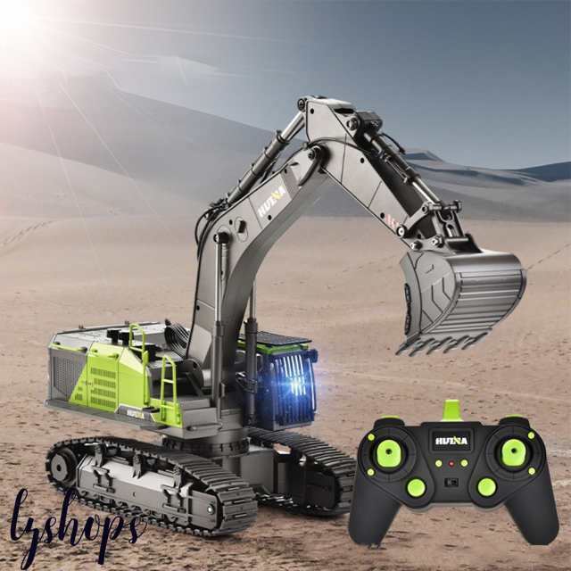 合金ショベル 22ch 大型トラックシミュレーションショベルリモートコントロールエンジニアリング車両のおもちゃ男の