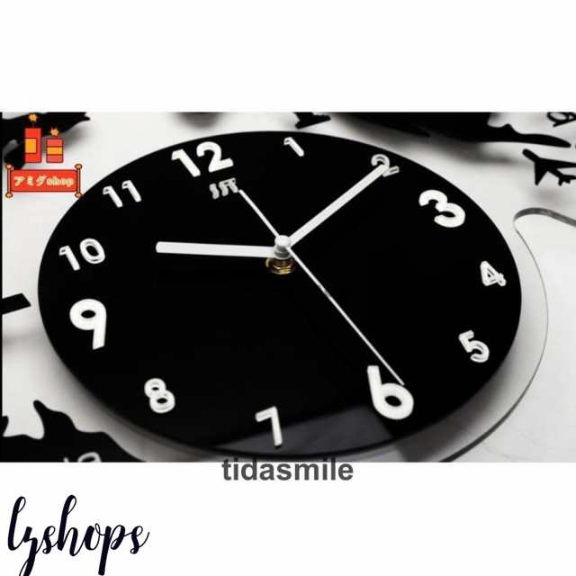 壁掛け時計 世界地図 壁時計 北欧世界時計 世界地図 プレゼント 寝室 リビング壁飾り 店舗 会社用時計 w27の通販は