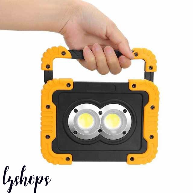 LED投光器 屋外用 充電式 防水 LED作業灯 投光器 ランタン LED投光器 充電式 マグネット 20W 4000lm高輝度 4400mAhの通販は 5,340円