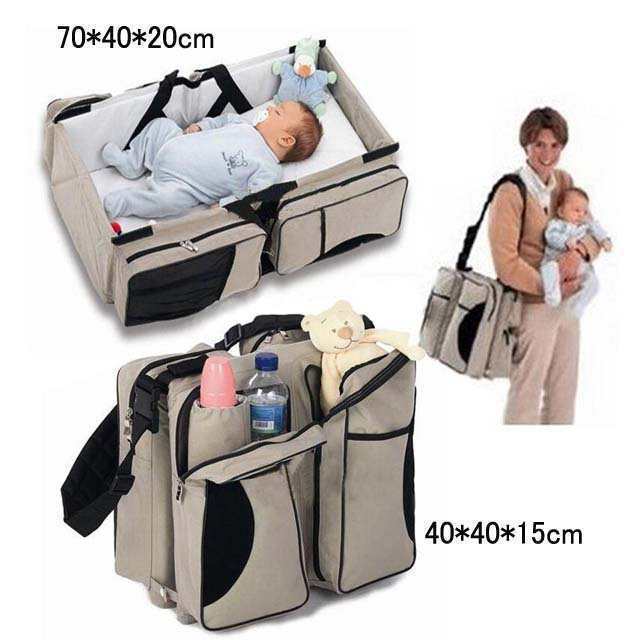 リュックサック式ベビーベッド便利 大容量　手提げ 軽い多機能 ベビーベッド ベビー 新生児 赤ちゃん 転落防止 ベビー用寝具  安心快適の通販は 4,969円