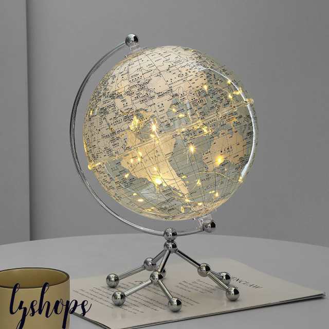 360°回転地球儀 置き物 F 合金 飾り物 クリア 工芸品 地球儀 置物 インテリア おしゃれ スタイル2 プレゼント 玄関 オフィス 卓上 部屋の通販は