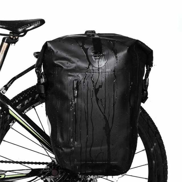 自転車 パニアバッグ リアバッグ サイドバッグ バイク 防水 大容量 軽い 収納力抜群 25L.耐摩耗耐引裂け 手持ち、肩掛け可能