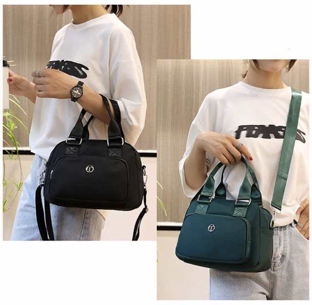 夏新作 ショルダーバッグ トートバッグ 2way レディース ナイロン 軽量 防水 手持ち 斜めがけ バッグ  大容量 カバン プレゼント ギフトの通販は