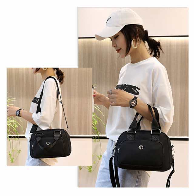 夏新作 ショルダーバッグ トートバッグ 2way レディース ナイロン 軽量 防水 手持ち 斜めがけ バッグ  大容量 カバン プレゼント ギフトの通販は