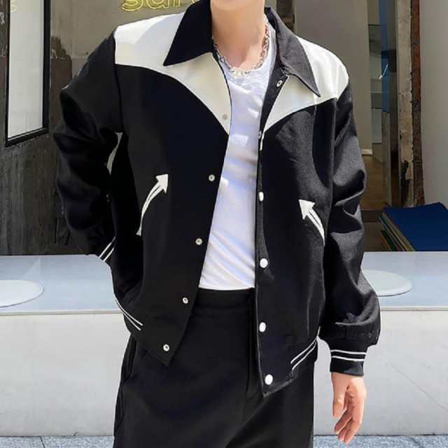 ジャケット メンズ ブルゾン 韓国 アウター 高校生 中学生 10代 20代 ファッション 10202の通販は