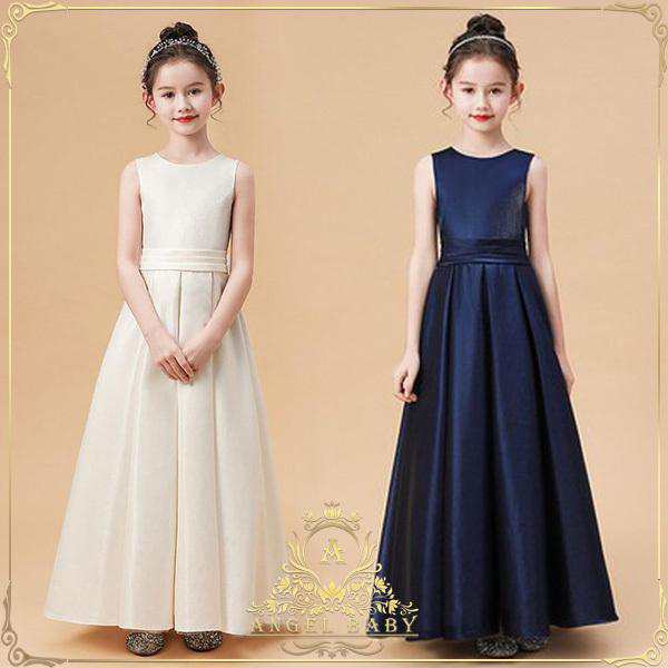 子供ドレス ロングドレス ピアノ発表会 ドレス フォーマル発表会ドレス ジュニアドレス 高校生 中学生 結婚式 演奏会 コンクール コンサの通販は 6,146円