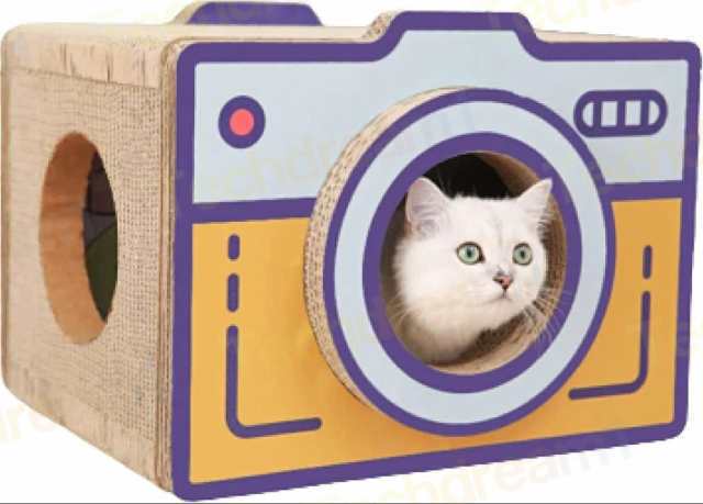 猫 爪研ぎ 爪とぎ 爪磨き 大型猫もすっぽり入る ストレス解消 猫の爪研ぎハウス 通り抜け可能 強化段ボール 高密度 猫ハウス 猫ベッド 猫の通販は