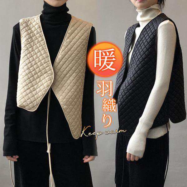 送料無料 中綿ベスト レディース ショート丈 アシンメトリー チョッキ 前開き 羽織り アウター 軽量 ゆったり 暖かい 防寒着 可愛い カジの通販は 5,307円