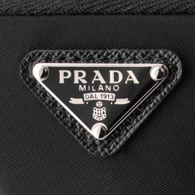 プラダ PRADA スマホホルダー トライアングルロゴ ネックストラップ