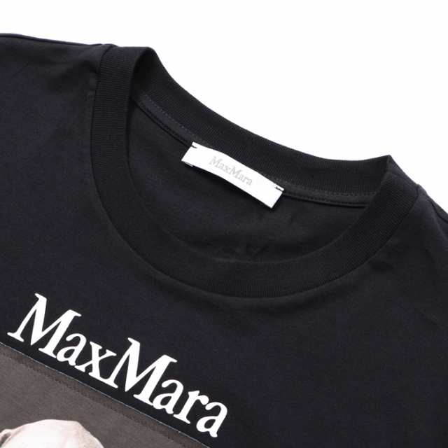 マックスマーラ MAX MARA Tシャツ VALIDO ウェグマンプリント 半袖