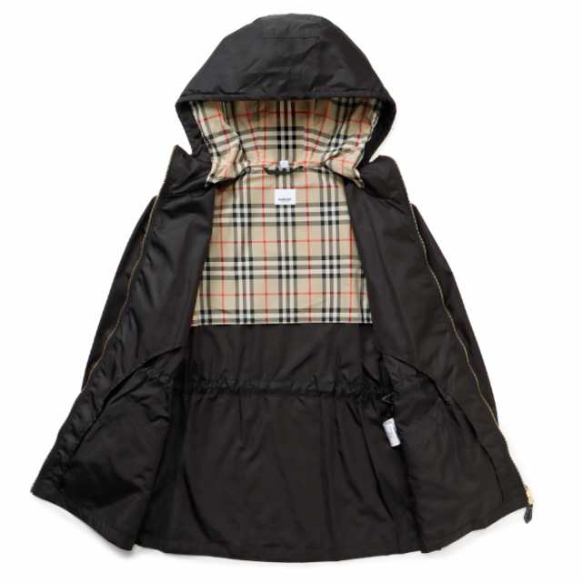 バーバリー BURBERRY フーデッドジャケット チェック ナイロン