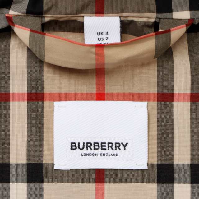 バーバリー BURBERRY フーテッドコート EKDエンブロイダリー ロング