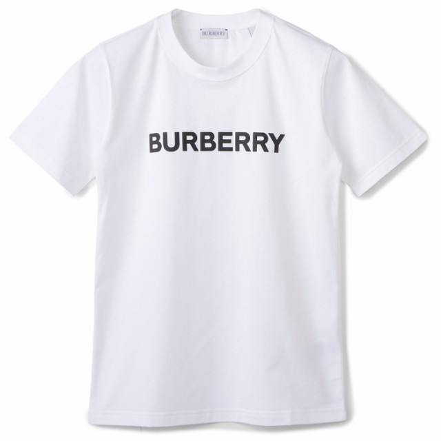BURBERRY Tシャツ ロゴ コットンシャツ ショートスリーブ 半袖シャツ ホワイト 8080325の通販は