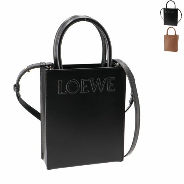 ロエベ LOEWE トートバッグ ミニ スタンダード A5 ロゴ ショルダー ...