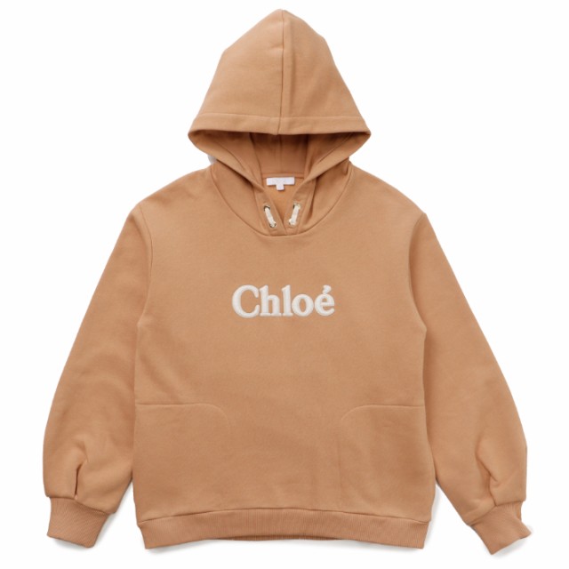 クロエ CHLOE 【大人もOK】キッズ パーカー プルオーバー ロゴ