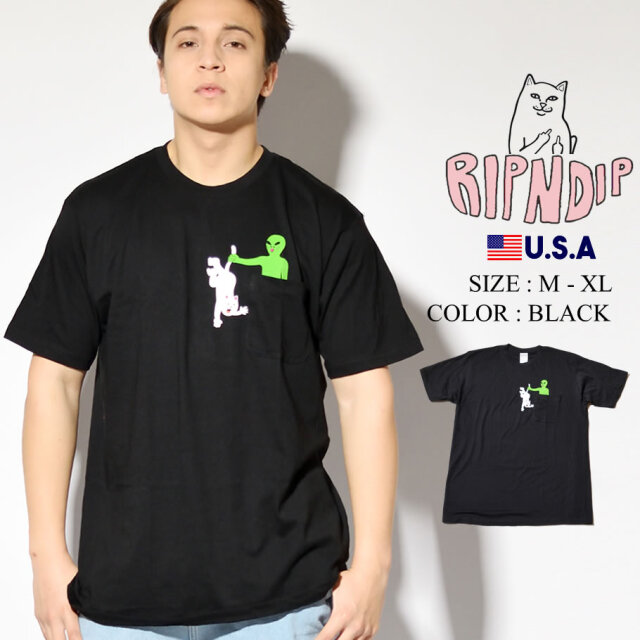 Ripndip リップンディップ ポケットtシャツ メンズ レディース 半袖 胸ポケット付き ストリート系 スケーター ファッションの通販はau Pay マーケット 7000円以上で送料無料 Djドリームス