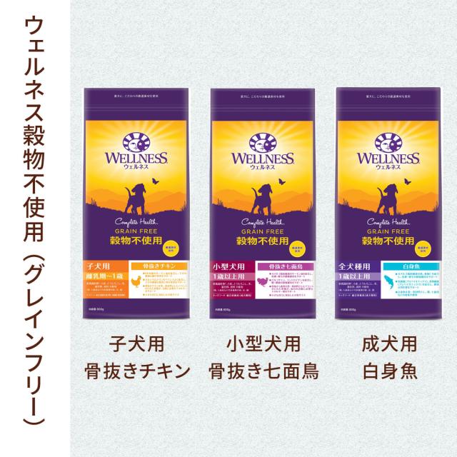 【順次リニューアル変更】【沖縄以外送料無料】(選べる2つのおまけ付き)ウェルネス 穀物不使用 小型犬用 1歳以上用 骨抜き七面鳥 1.8kg×2袋 犬 成犬 いぬ 乳酸菌 アダルト 七面鳥 ターキー ドッグ ドック ドッグフード ドックフード ドライ_3