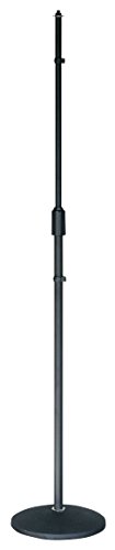 キクタニ マイクスタンド ストレートタイプ 高さ827~1,500mm MS-150B ブラ (中古品)