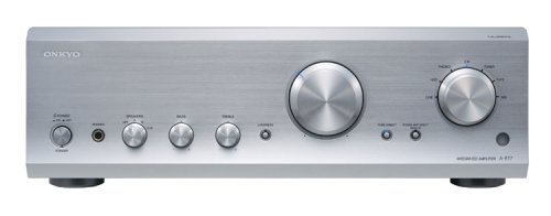 ONKYO プリメインアンプ 300W+300W A-977(S) /シルバー（中古品）