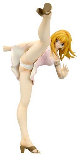 SIF EX 一騎当千 孫策伯符 格闘Ver. (1/7スケールPVC塗装済み完成品）(中古品)