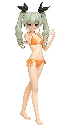 BEACH QUEENS ガールズ&パンツァー アンチョビ 1/10スケール PVC製 塗装済 (未使用の新古品)