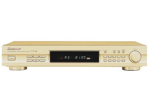 Pioneer FM/AMデジタルシンセサイザーチューナー AMステレオ搭載 F-D3(中古品)