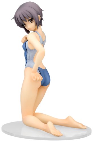 涼宮ハルヒの憂鬱 長門有希 水着ver (1/8スケールPVC塗装済み完成品)(中古品)
