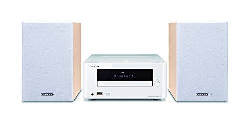 ONKYO X-U6 Bluetoothミニコンポ ホワイト X-U6(W) (中古品)