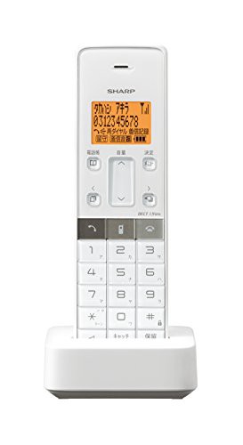 シャープ 増設子機 JD-K4C2W(中古品)の通販はau PAY マーケット