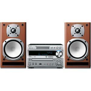 ONKYO CD/MDチューナーアンプシステム 木目 X-N7FX(D)(中古品)