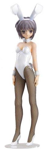 涼宮ハルヒの憂鬱 長門有希バニーVer. （1/4スケールPVC塗装済み完成品)(中古品)