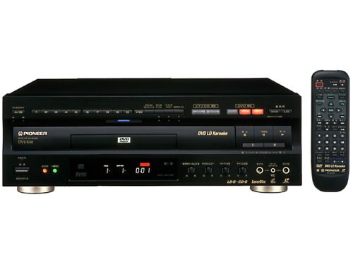 Pioneer LD / DVDコンパチブルプレーヤー DVL-K88 Pioneer DVL-K88 DVD/LD/CD Compatible Laser Disc Player Black