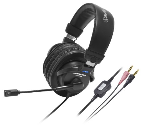 audio-technica 密閉型ヘッドホン ステレオヘッドセット ブラック ATH-770C(中古品)